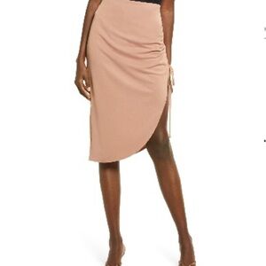 Open Edit Side Ruched Skirt - Never Worn